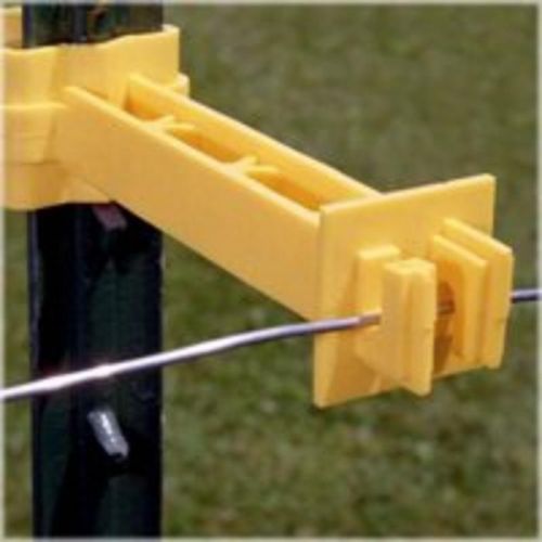 Insu T-Post Ext 5In Extender ZAREBA Electric Fence Accessories IT5XY-Z Yellow
