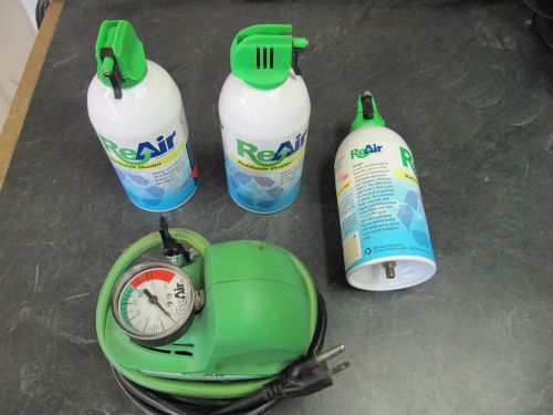 ReAir Refillable Air Duster with Compressor and 3 cans