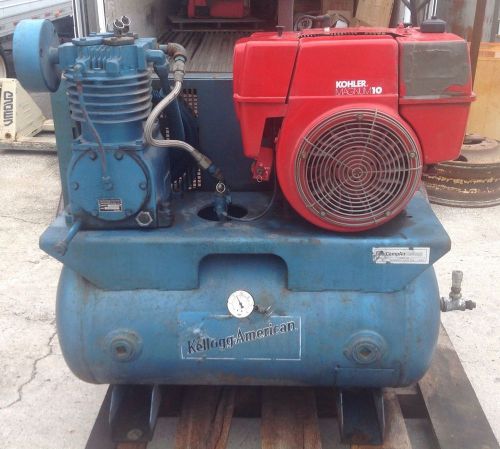 Kellogg american tank mounted air compressor for sale