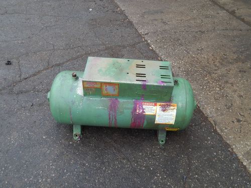 Dayton electric 15 gallon horizontal asme code u compressor tank 5z358 for sale