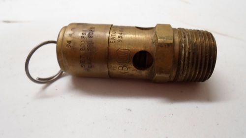 Eaton corp 3/4&#034; safety relief valve 200psi used for sale
