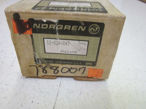 Norgren 11-024-047 regulator 1&#034; *used* for sale