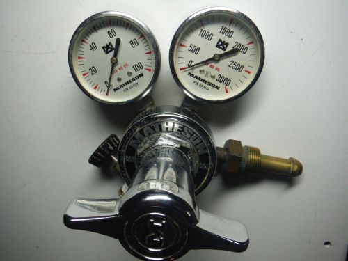 Matheson single stage gas regulator  cga 580  nitrogen, argon, helium for sale