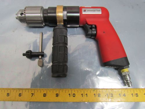 Universal tool pneumatic reversible air drill 1/2&#034; chuck 400rpm 90psi 0.9hp for sale
