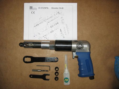 Pneumatic aircraft rivet drill car tool mp-d5125pa for sale