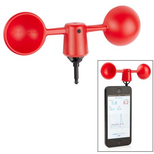 BRAND NEW - Ronstan Vaavud V1 Wind Speed Meter For Smart Phones Red VAV-1R