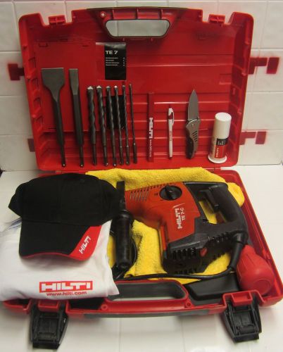 HILTI TE 7-C, MINT CONDITION, ORIGINAL, STRONG, W/ FREE EXTRAS, FAST SHIPPING