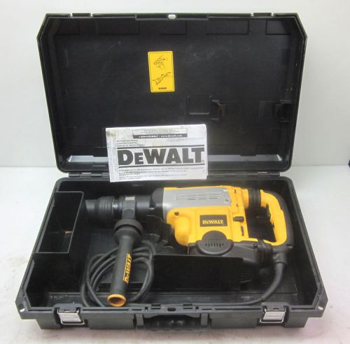 Dewalt d25712 1-7/8&#034; ctc sds max combination rotary hammer drill w/case d25712k for sale