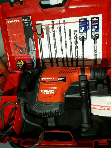 HILTI TE 40 - AVR -SIMPLY LOADED@@LOOK RUNS STRONGER THAN ANY SDS OUT THERE-L@@K