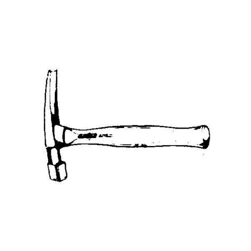 Vaughan-bushnell bl16 hickory handle brick hammer-16oz wd/hdl brick hammer for sale