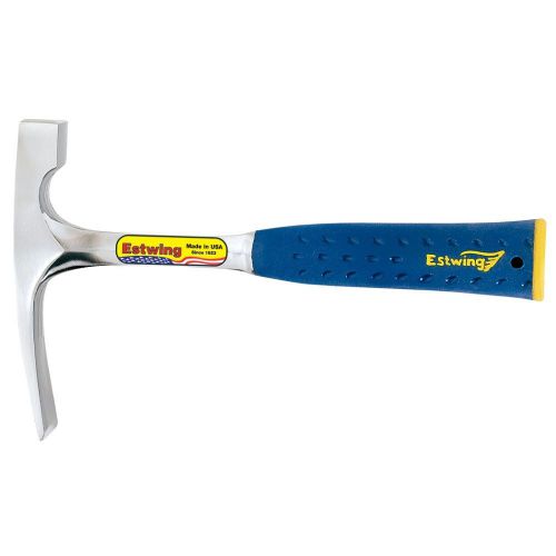 Estwing e3-20blc 20oz bricklayer or mason&#039;s hammer with patented end cap for sale