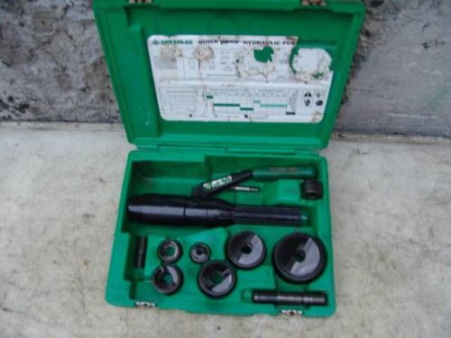 GREENLEE 7806SB QUICK DRAW HYDRAULIC KNOCKOUT SET SLUGBUSTER #5&lt;--- L@@K