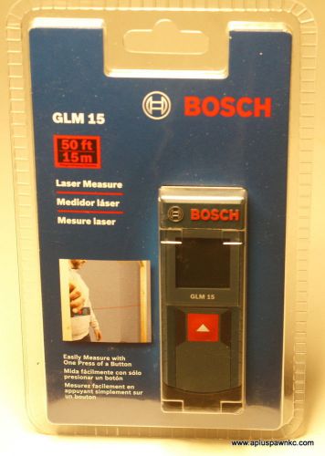 Laser Measure- Bosch GLM 15 NIB