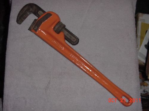 **EXCELLENT** 18&#034; RIDGID PIPEWRENCH **FREE SHIPPING USA**