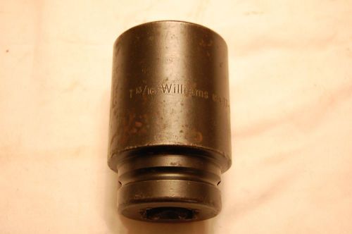 Williams 1&#039; drive 1-13/16&#034; impact deep well socket 17-658 for sale