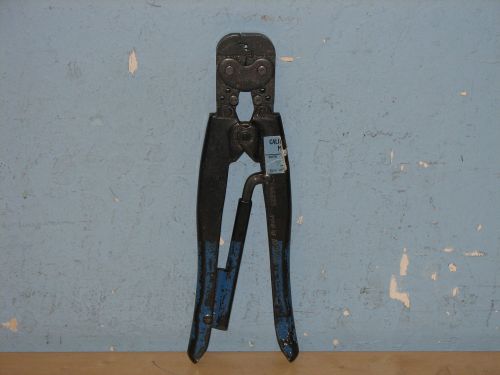 Amp 46223 pidg type c 20-16 hand ratchet crimp tool crimping, crimper for sale