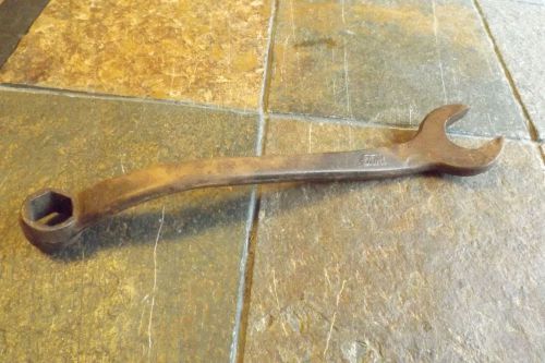 Vintage ford wrench, 6 point  5/8&#034; box end and 1&#034; open end, 10&#034; long. for sale