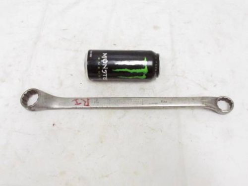 Heavy duty 1-1/4&#034; 1-1/16&#034; jh williams 8037 double box end 12 pt. offset wrench for sale