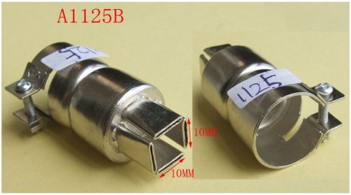 1pcs 10mm x 10mm nozzle tips for soldering station 852 850a+ hot air gun a1125 for sale