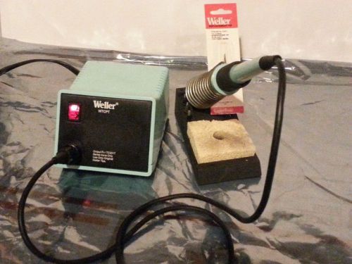 Weller cooper tools wtcpt soldering system tc201t solder pen &amp; (2) new 900f tips for sale