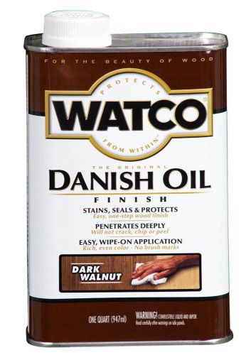 Rustoleum 242220 1 Quart Dark Walnut Danish Oil Finish