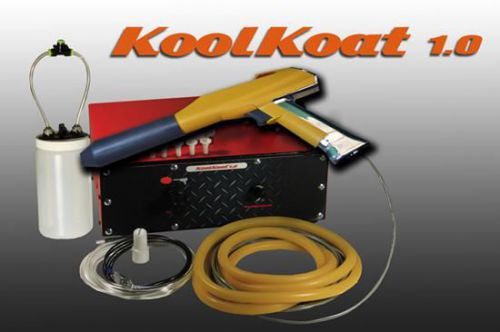 Kool koat® 1.0 electrostatic powder coating gun kk10led ***free shipping*** for sale