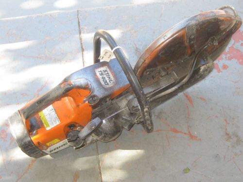 Stihl concrete cut off saw model  # ts400 used in good condition for sale