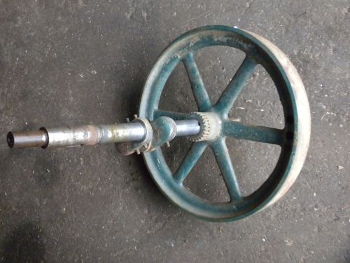 Antique Crankshaft for 4HP Ottawa TE Hit-Miss Engine Drag Saw,18-1/2&#034; Flywheel
