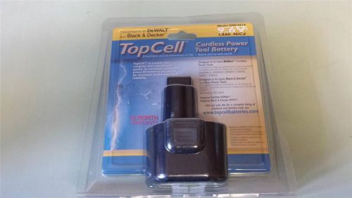 TopCell DW-9614 DeWalt NiCd 9.6 Volt, 1.4 Ah Power Tool Battery, NEW