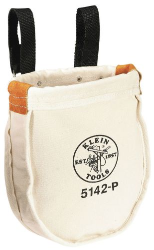 Klein tools 5142-p number 8 canvas utility bag with interior pocket for sale