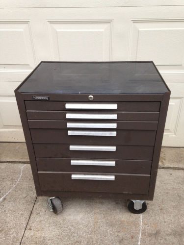 Kennedy Rolling Machinist Tool Box, 7 drawer