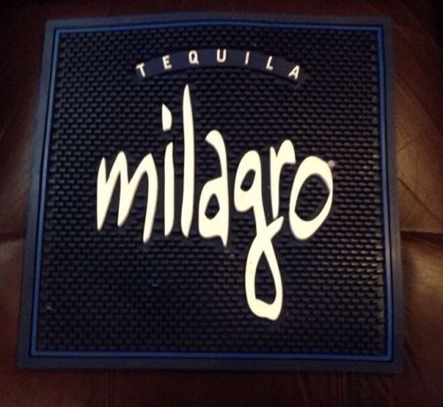 15&#034;x15&#034; Milagro Tequila Heavy Duty Bar Mat