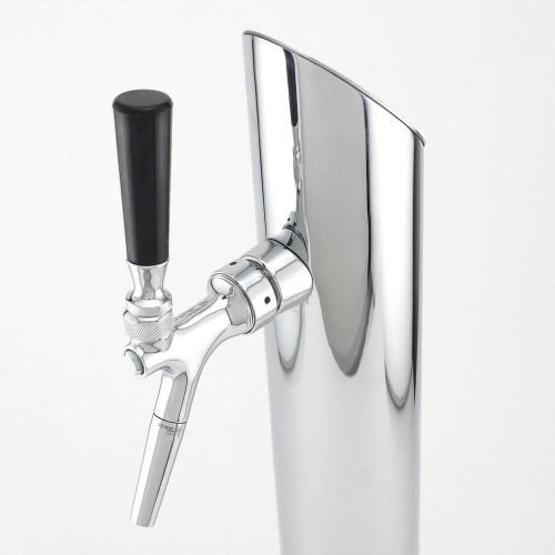 Draft beer faucet spout extension - stainless steel - kegerator growler filler for sale