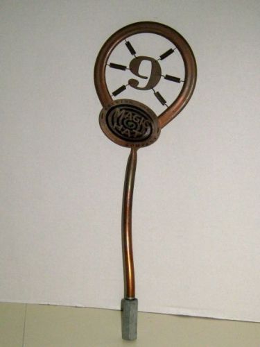 Magic hat brewing #9 ale,copper tap handle perfect for man cave for sale