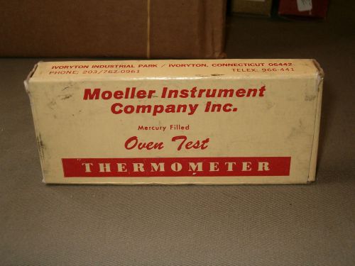 OVEN THERMOMETER MOELLER INSTRUMENT CO.