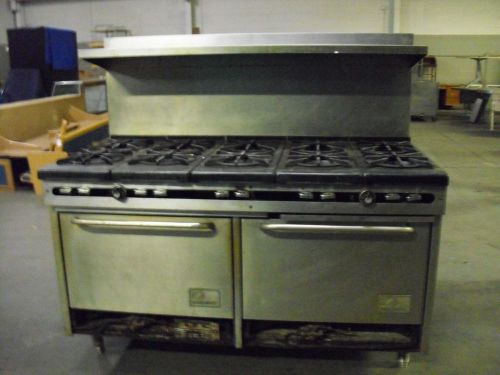 Commercial Gas South bend 10 burner Stove