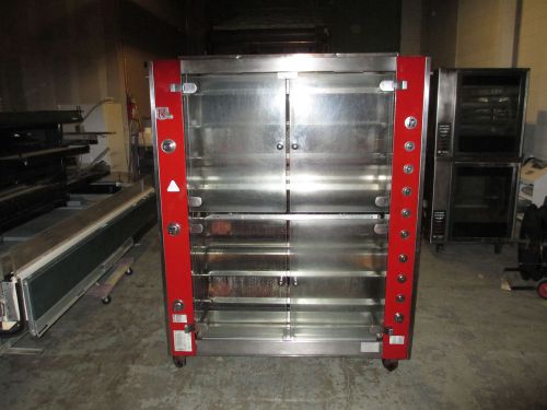 2008 ROTISOL 1350-8  ROTISSERIE OVEN CHICKEN/RIBS DISPLAY SPITS GAS