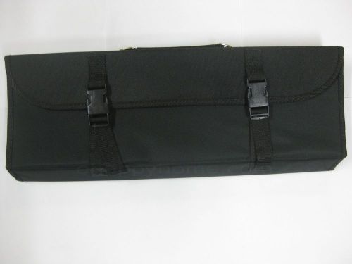 1 Winco 10 Compartment Knife Bag, Black Brand New!