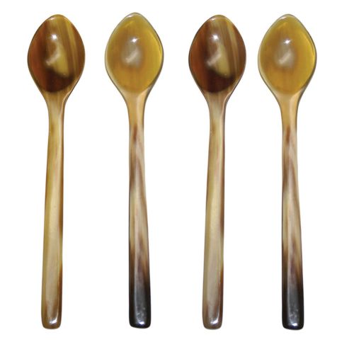 Be Home Mixed Horn Coffee Spoon Medium Set of 4