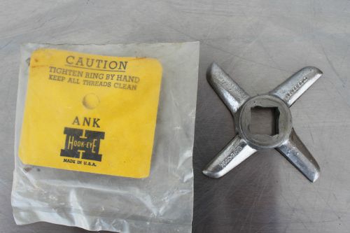 Vintage hook-eye ank meat grinder blade nos for sale