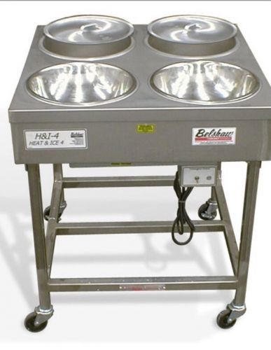 Brand New  Belshaw Glazing Table Heat &amp; Ice #H&amp;I4 208V Donut Commercial NSF