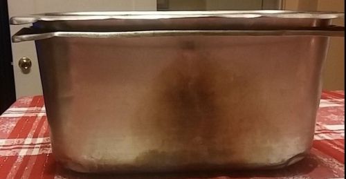 Lot of 2 Vollrath Steam Table Pan, 1/3 Size 6&#034; Deep, 22 Gauge S/S, Anti-Jamming