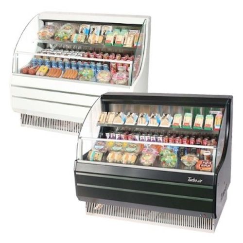 New turbo air 50&#034; low profile open display merchandiser!! tom-50l(b) for sale