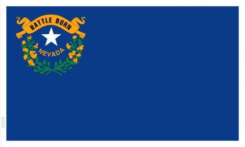 bc053 FLAG OF NEVADA (Wall Banner Only)