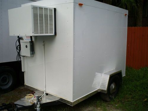 Refrigerated trailer cooler/freezer ready to go 2014 mfr. coldtogotrailers for sale