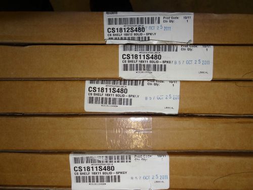 Cambro CS1811S480 18x11 Solid Shelf Plate lot of 8 NEW