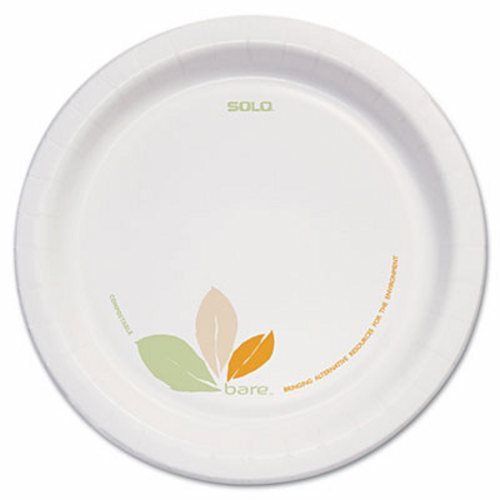 Solo Cup Paper Dinnerware, 8.5&#034; Plate,  250 per Carton (SCCOFMP9J7234)