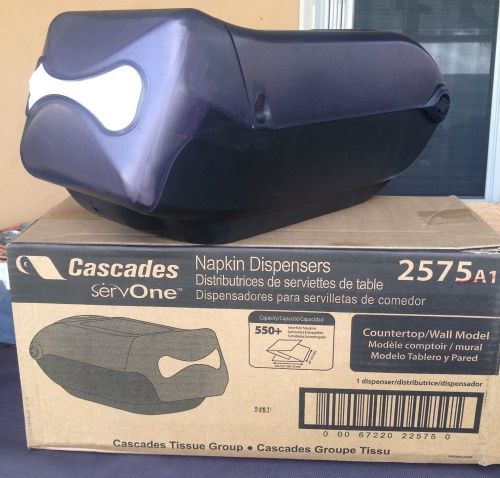 Cascades ServOne Napkin Dispenser Countertop/Wall Model