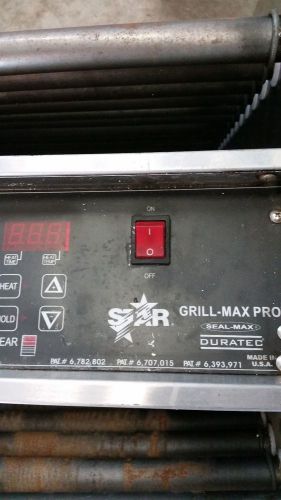 STAR GRILL MAX PRO HOT DOG ROLLER MACHINE COOKER ELECTRIC