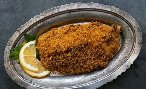 Baked Tilapia with Sun-dried Tomato Parmesan Crust Recipe